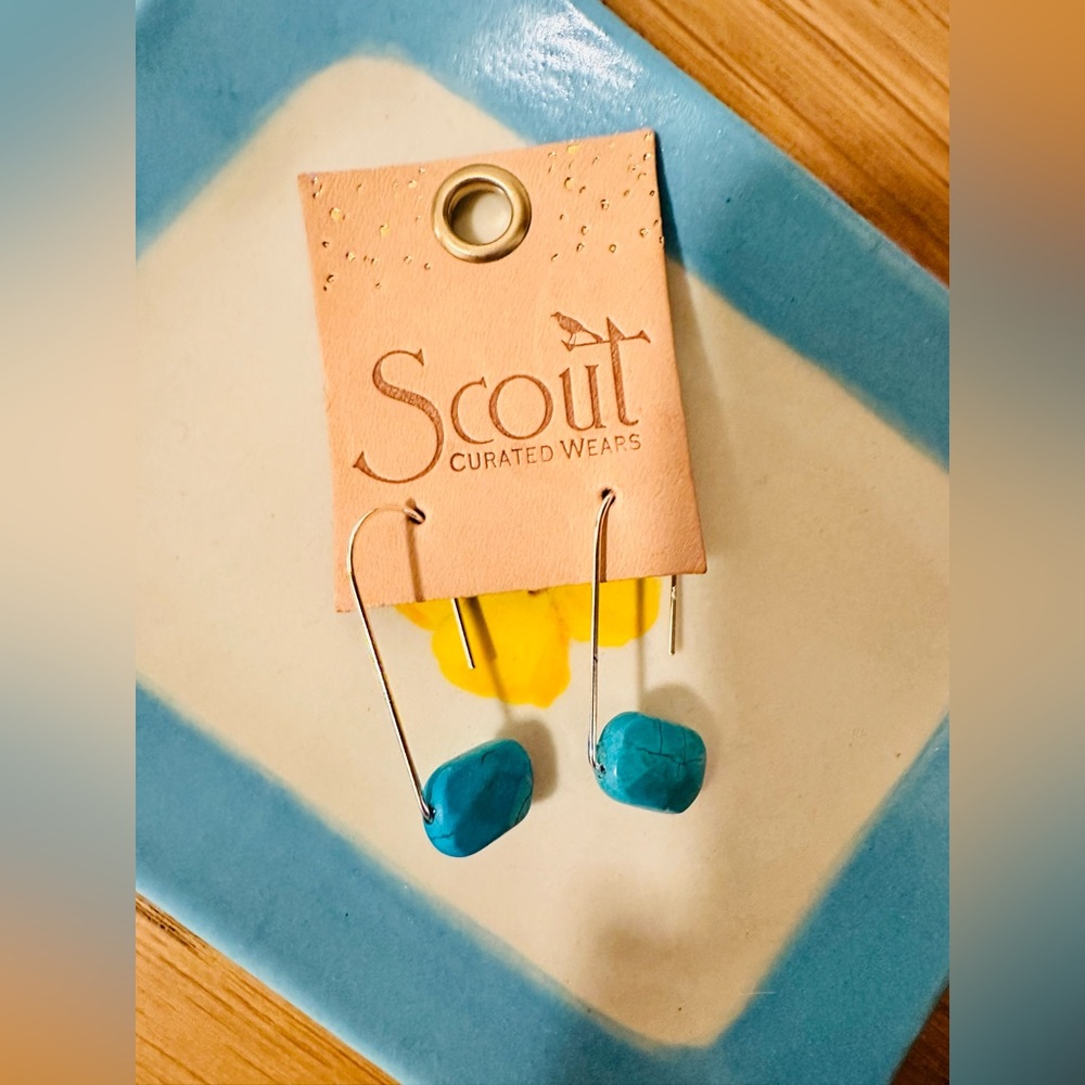 Sterling silver and Turquoise earrings